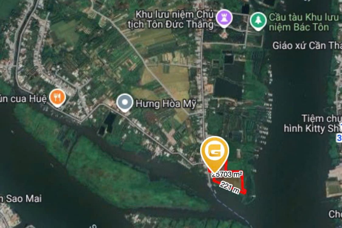 Quỹ đất lớn Cồn Mỹ Hòa Hưng