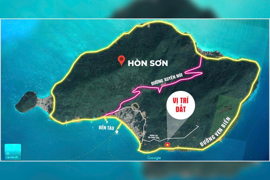 Đất mặt tiền biển Hòn Sơn – 12.000 m² tiềm năng
